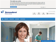 Tablet Screenshot of eshop.semadeni.com